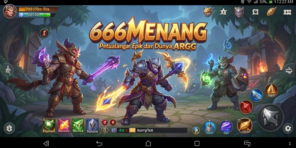 Tangkapan layar gameplay seru dari 666MENANG.