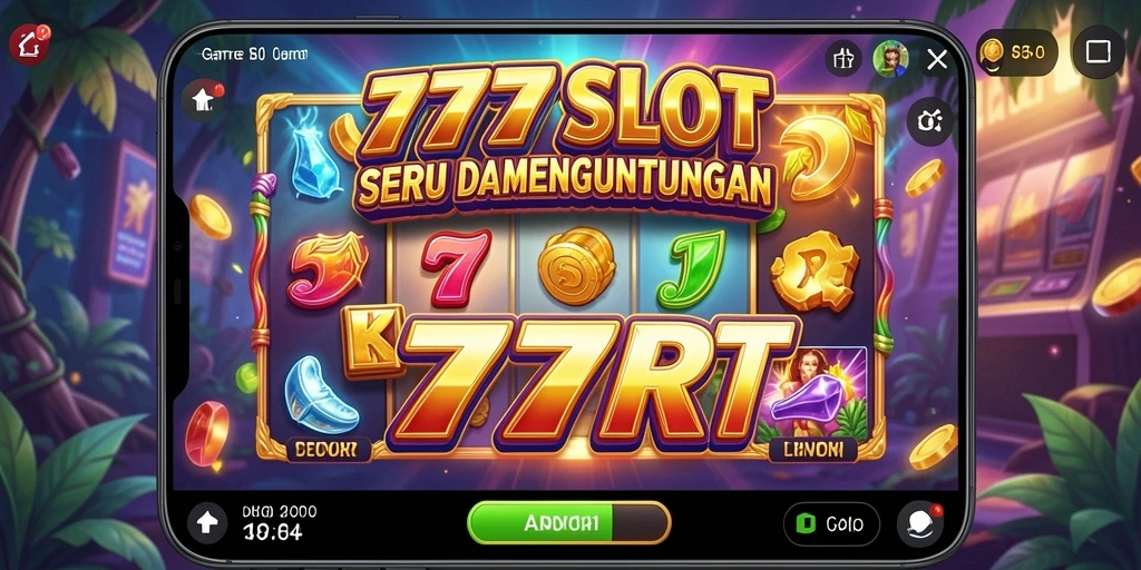 Tampilan gameplay slot 777RT yang mengesankan dan menyenangkan.