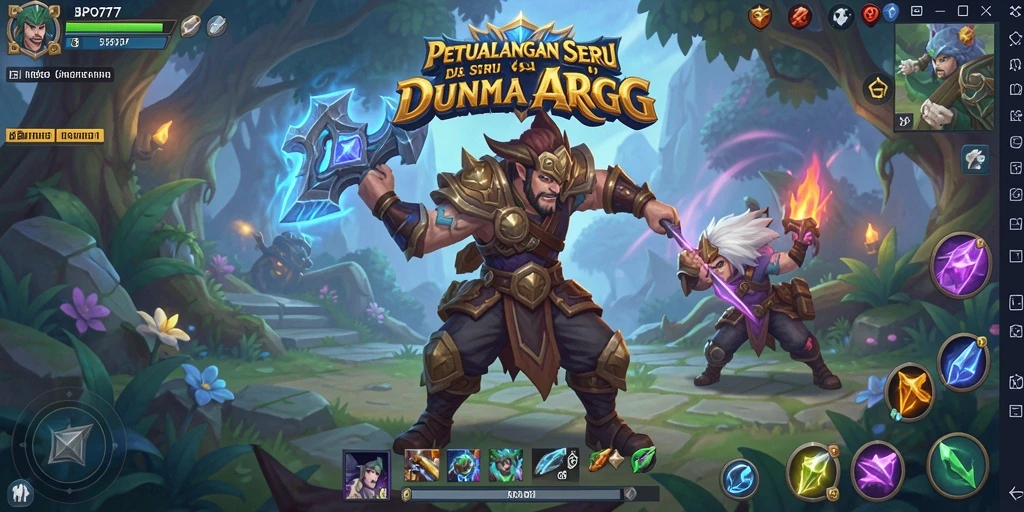 Tampilan gameplay BPO777 yang seru dan mendebarkan.