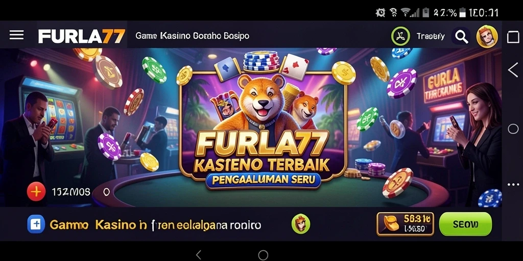 Tampilan gameplay seru di FURLA77 yang memikat pemain Kasino.