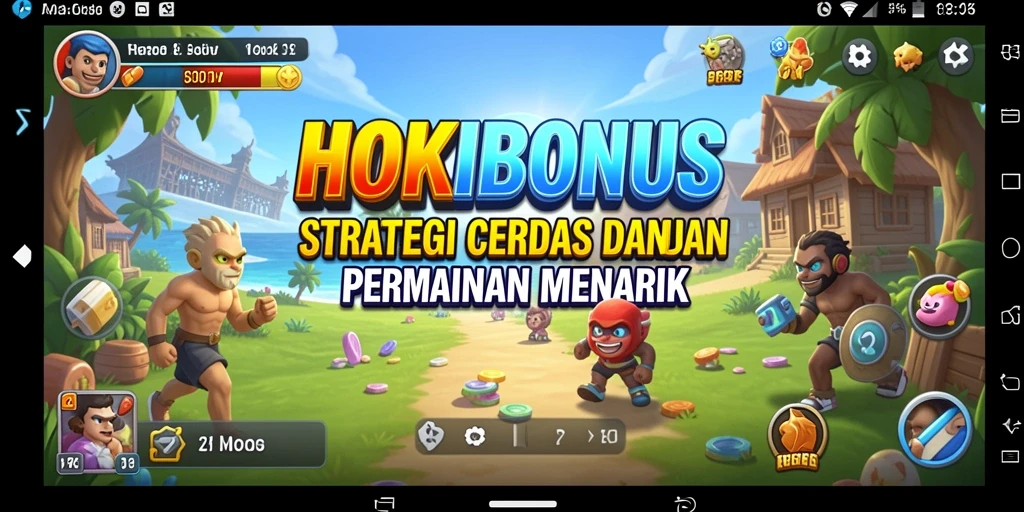 Tampilan gameplay HOKIBONUS yang strategis dan mendebarkan.
