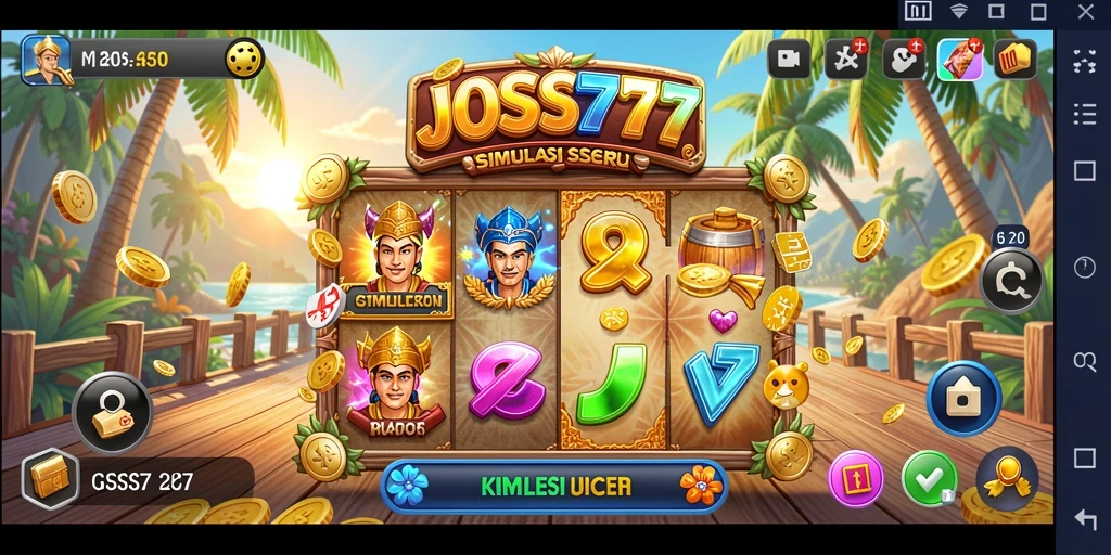Tampilan gameplay JOSS777 yang seru dan interaktif.
