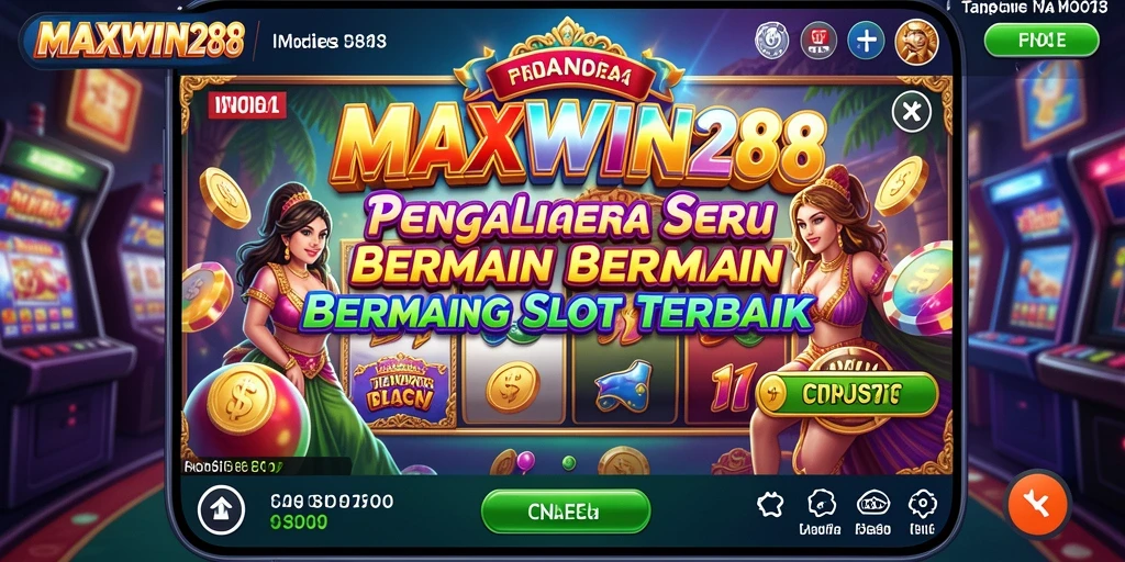 Tampilan gameplay Slot MAXWIN288 yang menegangkan dan menarik.