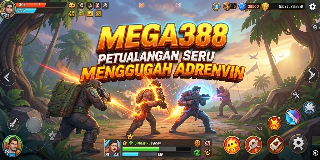 Tampilan gameplay seru di dunia petualangan MEGA388.