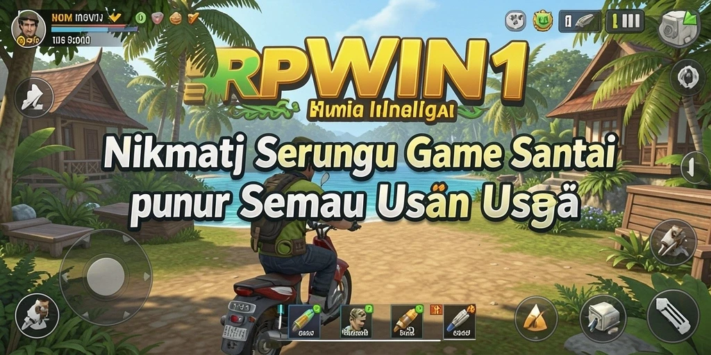 Tampilan menarik dari gameplay RPWIN1 yang penuh warna.
