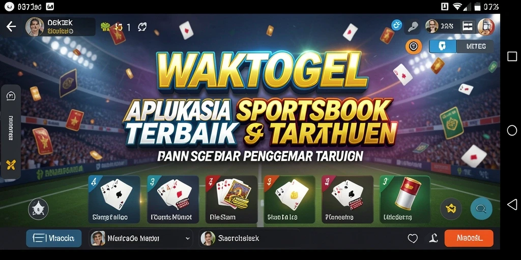 Tampilan gameplay menarik dari aplikasi Sportsbook WAKTOGEL.